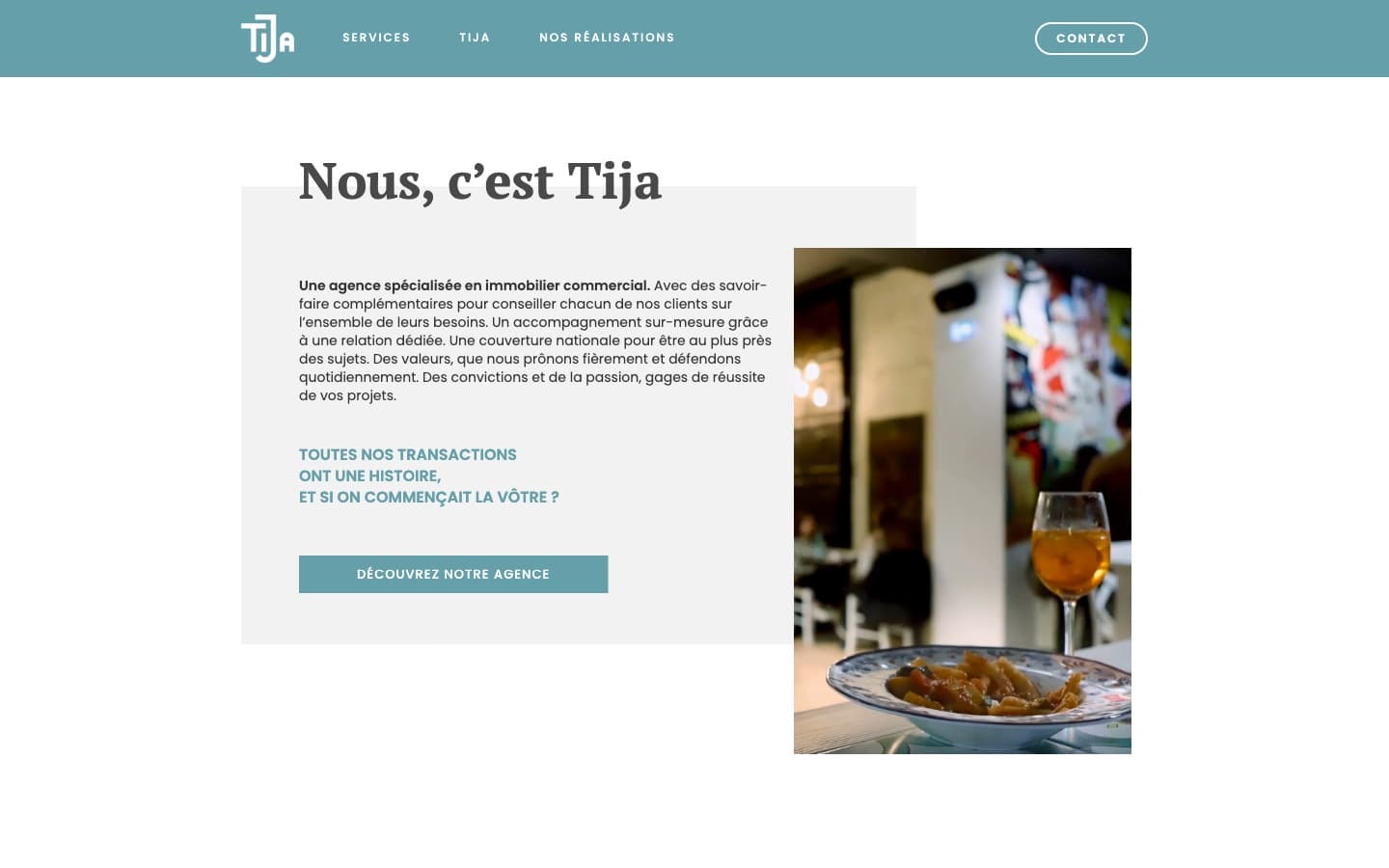Aperçu du site Tija.fr